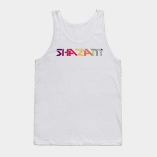 Shazam!-Typography Tank Top